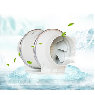 Quạt hút thông gió nối ống phi 125mm - Quạt hút đồng trục - Hàng chính hãng siêu chống ồn