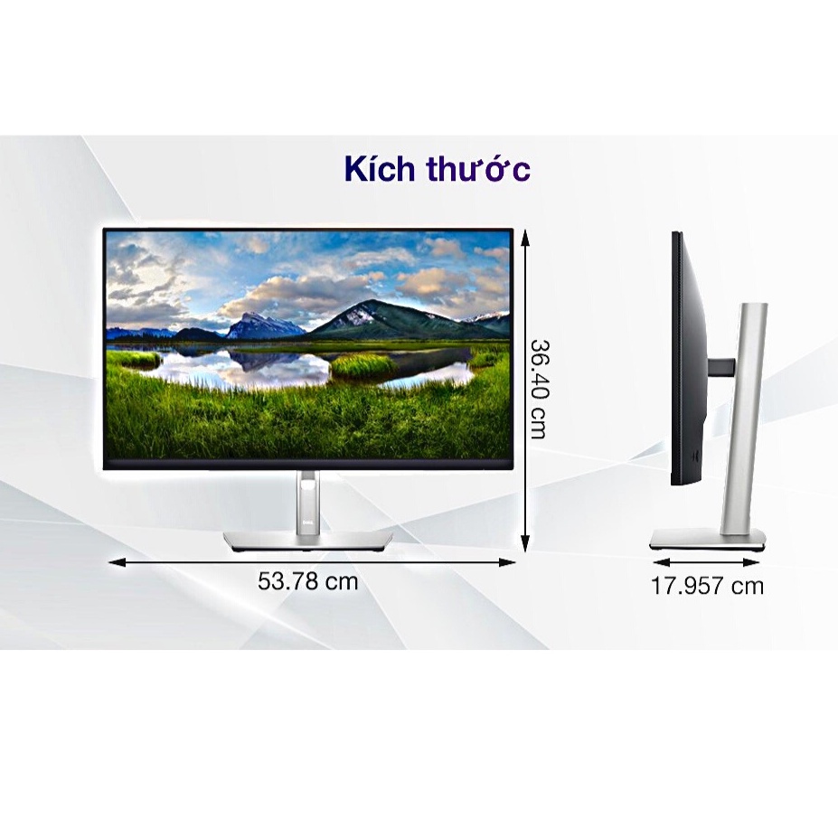 Màn hình Dell P2422H/ 23.8inch FHD/ IPS/ 60Hz/ 3Yrs