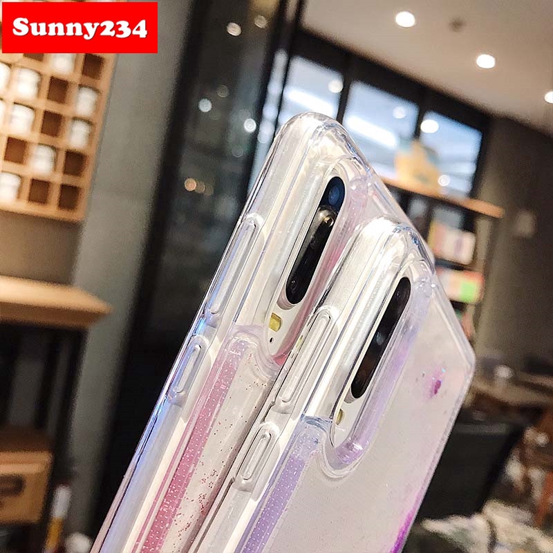 Ốp điện thoại kim tuyến cát chảy cho OPPO A92 A52 A53 A12 A5 A9 A31 2020 A5S A7 A3S A71 A83 Realme C1