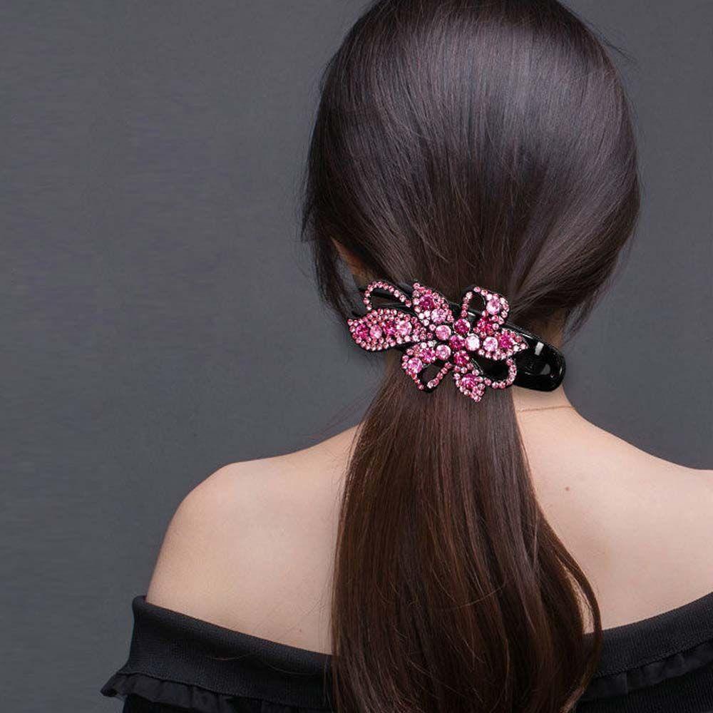 Kẹp Tóc Lấp Lánh Phong Cách Retro Cho Nữ|Kẹp Tóc Phong Cách Hàn Quốc Xinh Xắn Cho Nữ