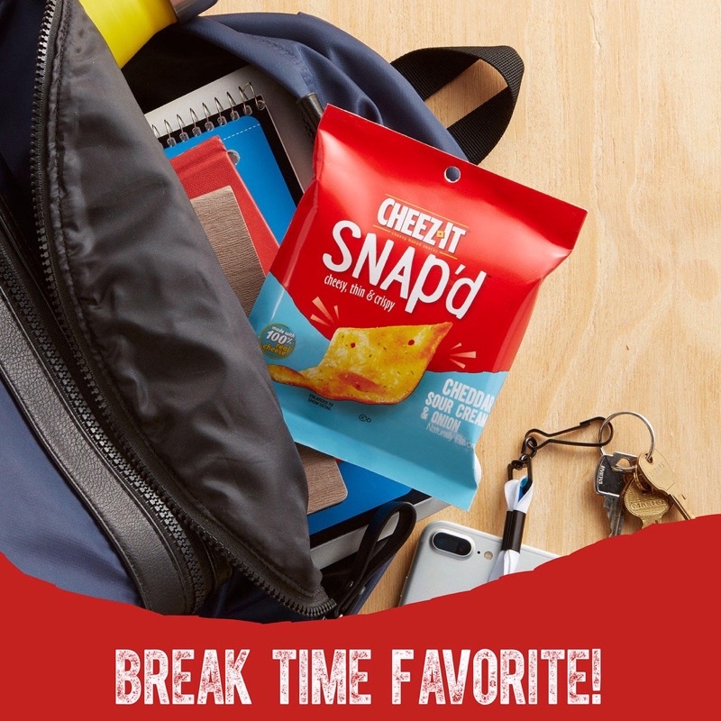 🧀 Snack phô mai Cheez-it Snap's gói 21g