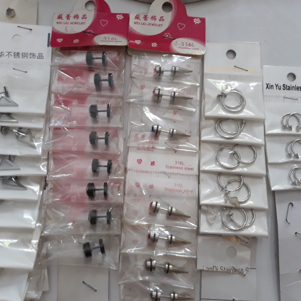 Khuyên Tai Thời Trang Nam Nữ Siêu Rẻ