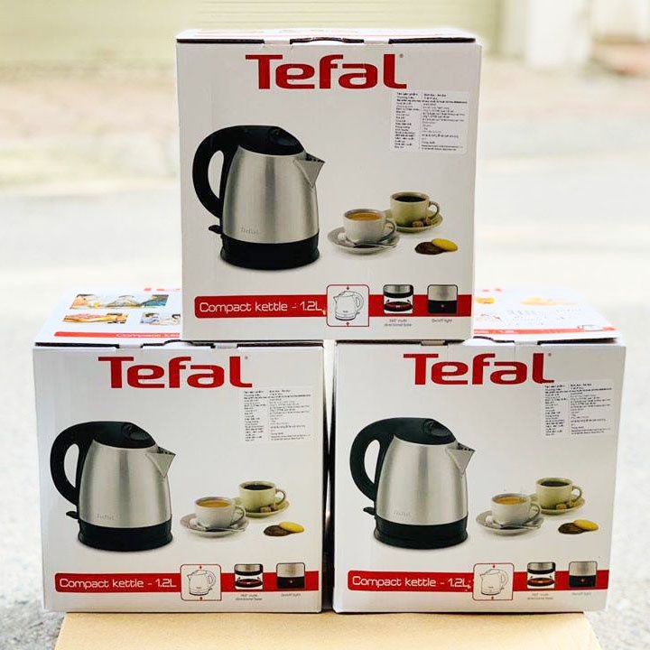 Tefal- Ấm siêu tốc KI431D10 dung tích 1.2L nhỏ xinh,tiện lợi, hàng chính hãng bảo hành 24 tháng