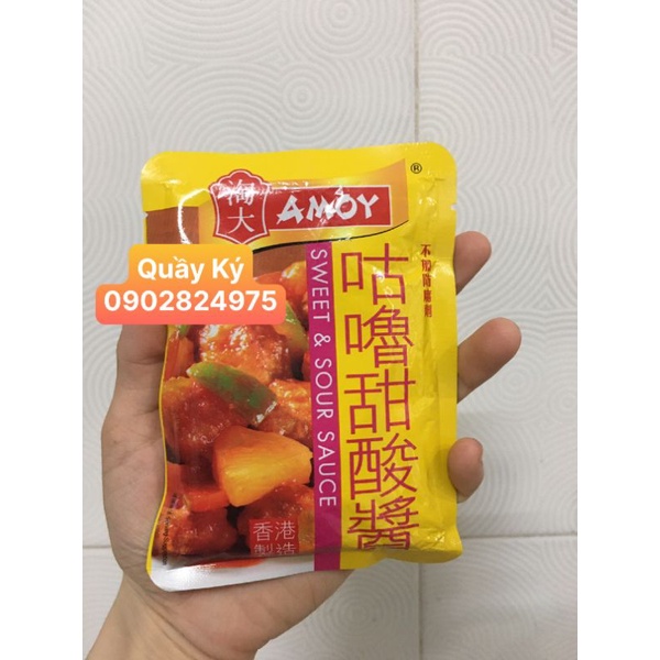 Sốt Chua Ngọt Amoy 80gr / Amoy Sweet & Sour Sauce- Thương hiệu Amoy