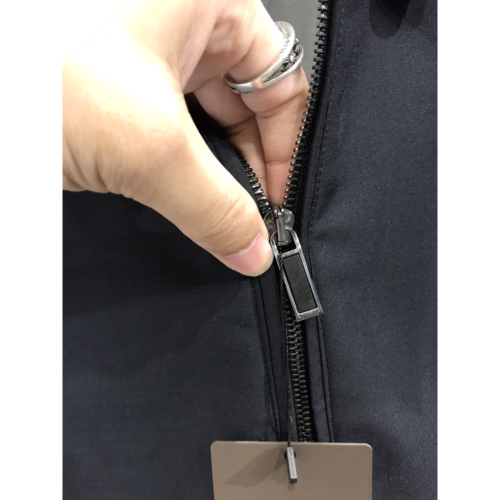 Áo khoác nam thời trang cao cấp Zegna trẻ trung, trơn màu basic
