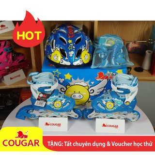 Combo Giày Patin Trẻ Em Cougar 798