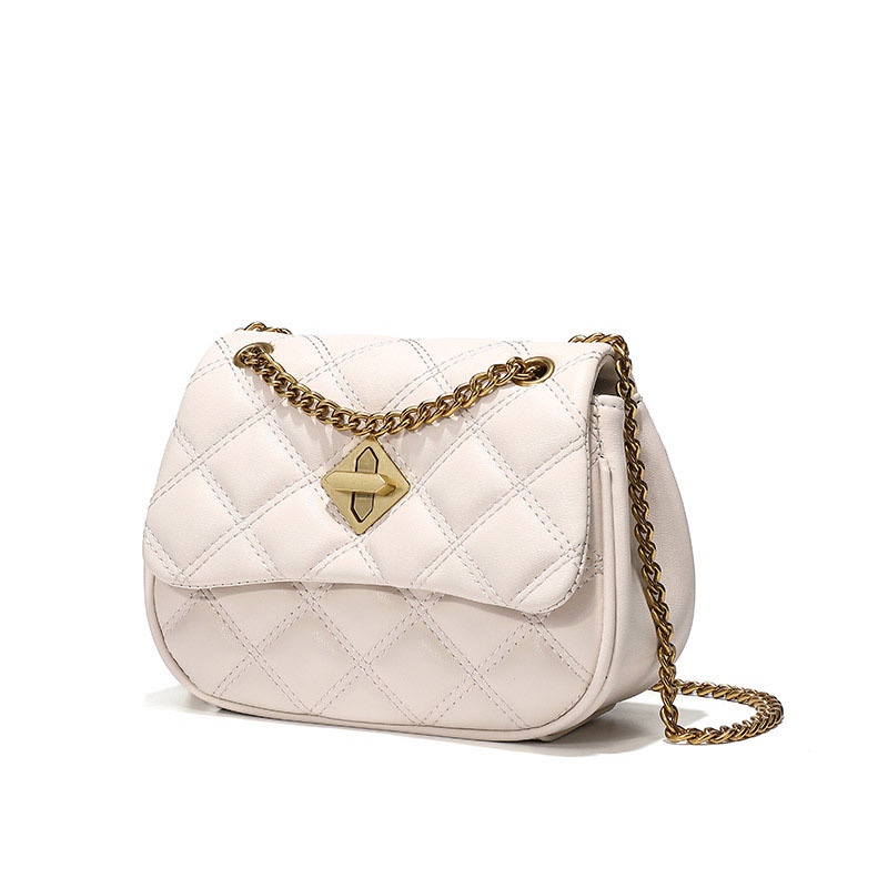 Túi đeo vai IELGY cỡ nhỏ phối dây đeo sợi xích thời trang xuân hè cho nữ