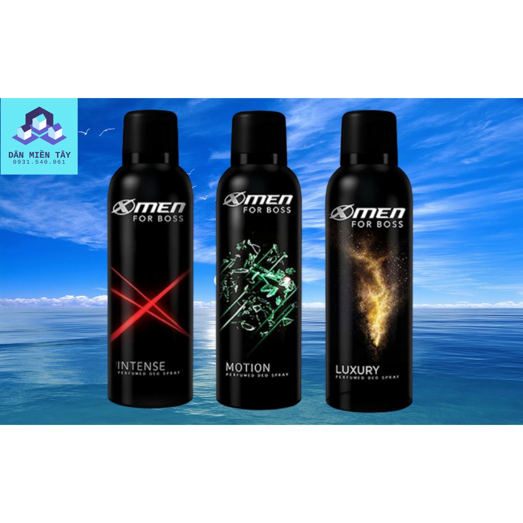 XMEN_ XỊT KHỬ MÙI XMEN FORBOSS 150ML