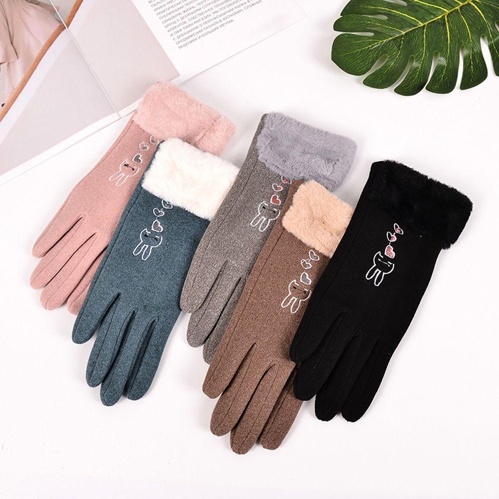 Găng Tay Thỏ WMES15H Giữ Ấm Thiết Kế Đơn Giản