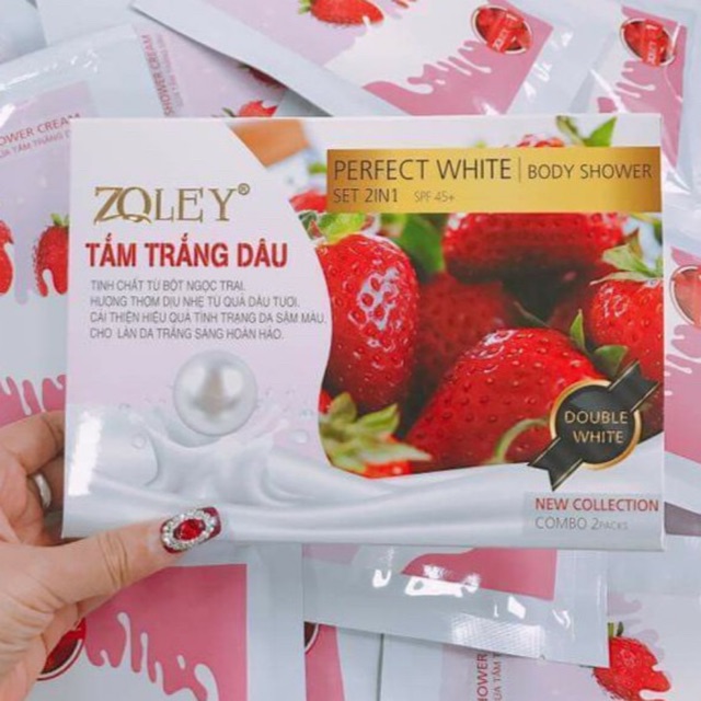 Tắm trắng dâu 🍓 zoley 2in1