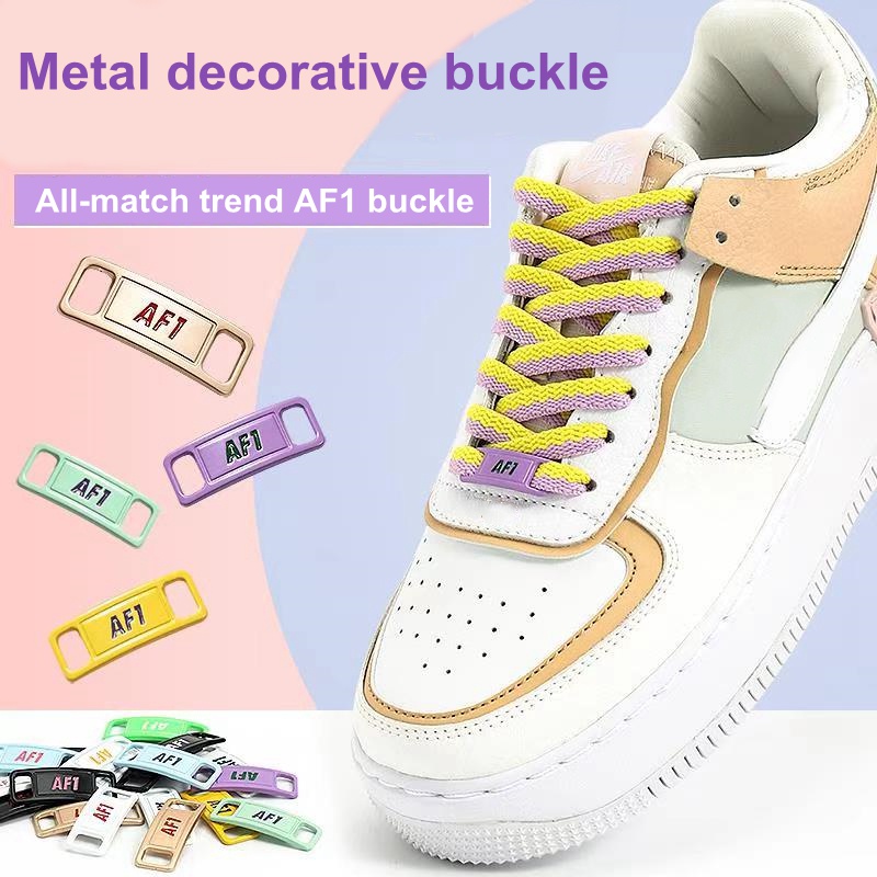 Mới Bộ Phụ Kiện Khóa Dây Giày Thể Thao Bằng Kim Loại Tiện Dụng