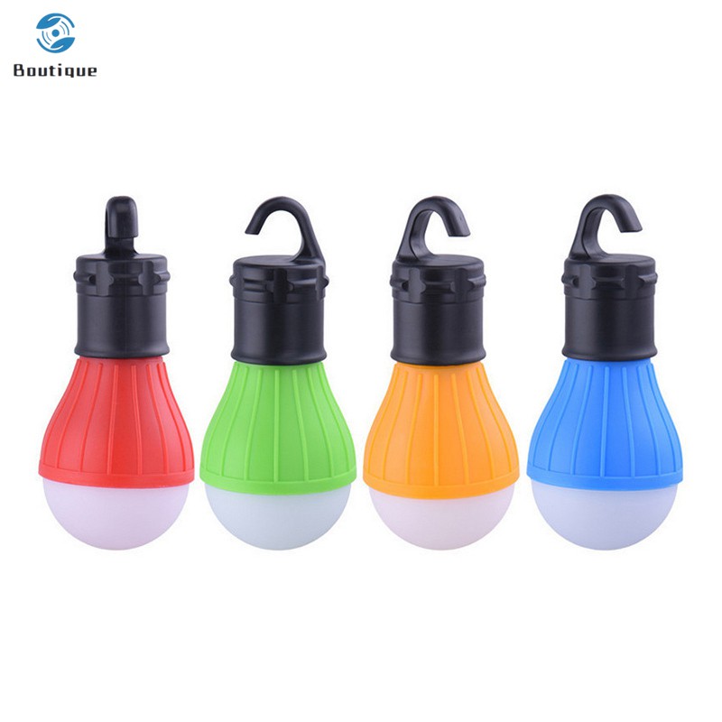 ✿♥▷ Mini Portable Tent Light LED Bulb Emergency Lamp Waterproof Hanging Hook Camping Flashlight