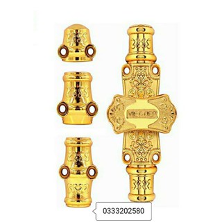 Clemon Việt-Tiệp 09862.cửa đi đồng mạ vàng[kèm theo thanh 2.5m]