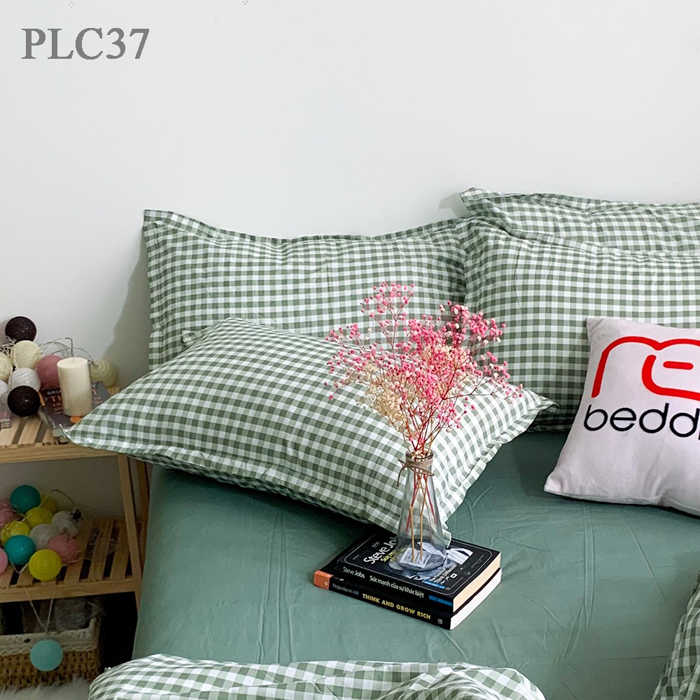 Bộ chăn ga gối poly cotton REE Bedding đủ size giường nệm PLC37