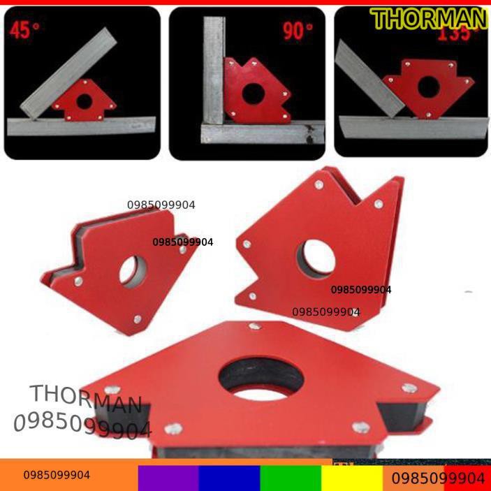 Ke góc nam châm ke hàn góc vuông - Ke nam châm vuông góc hàn Total TAMWH25032/TAMWH50042 Tolsen 4kg 12kg 22kg 33kg