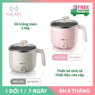 Nồi LẨu điện Mini, Nồi Lẩu điện đa năng mini. Nồi Chiên, xào, lẩu. Chất lượng cao cấp thương hiệu Bear.