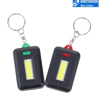 Đèn pin LED COB móc chìa khóa 3 chế độ
