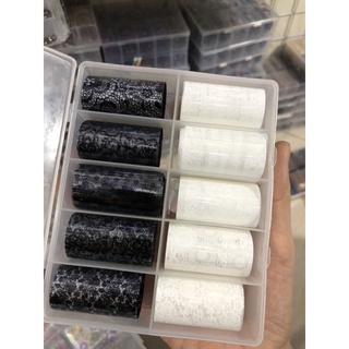 [Phụ Kiện nail] Set foil set 10 cuộn