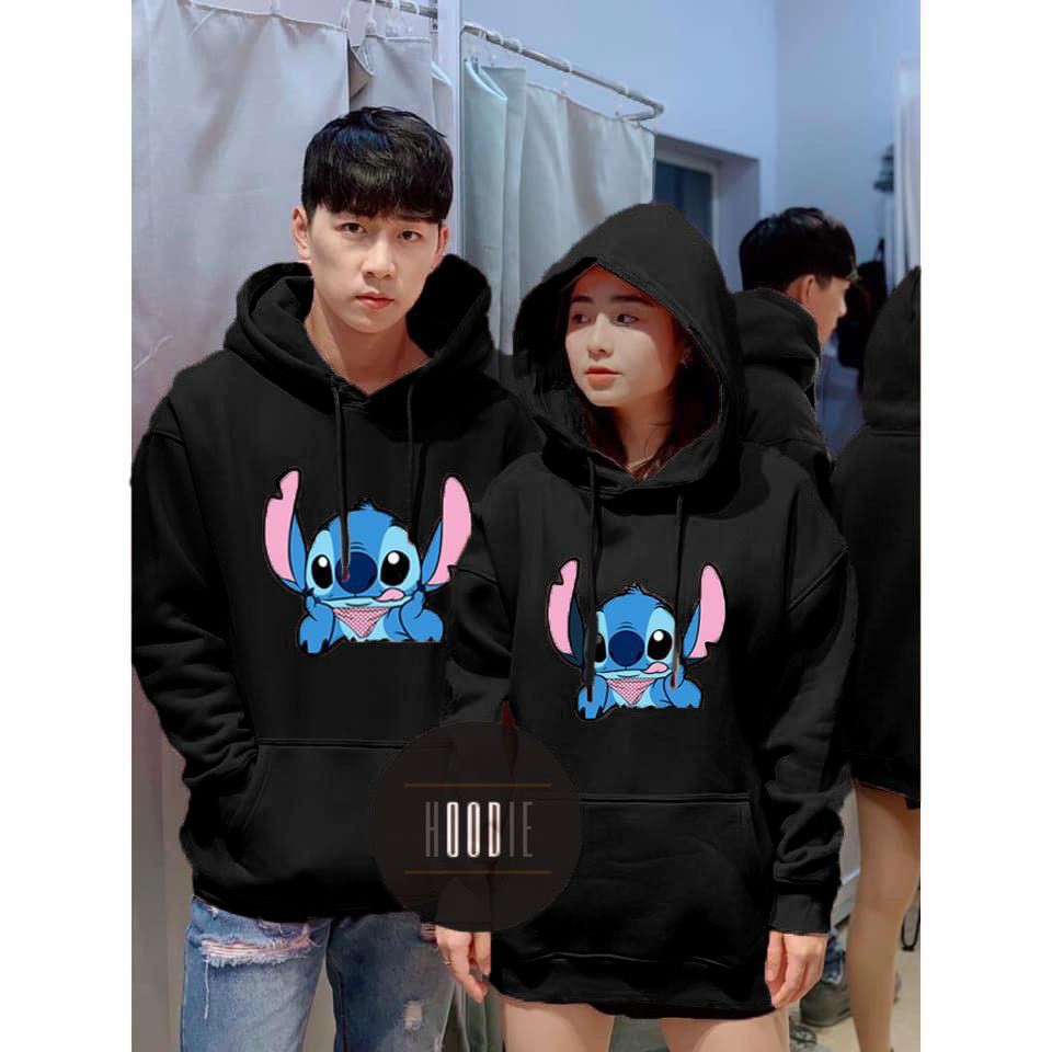 Áo khoác Hoodies Unisex cho cặp đôi hoạ tiết STICK siêu dễ thương M005