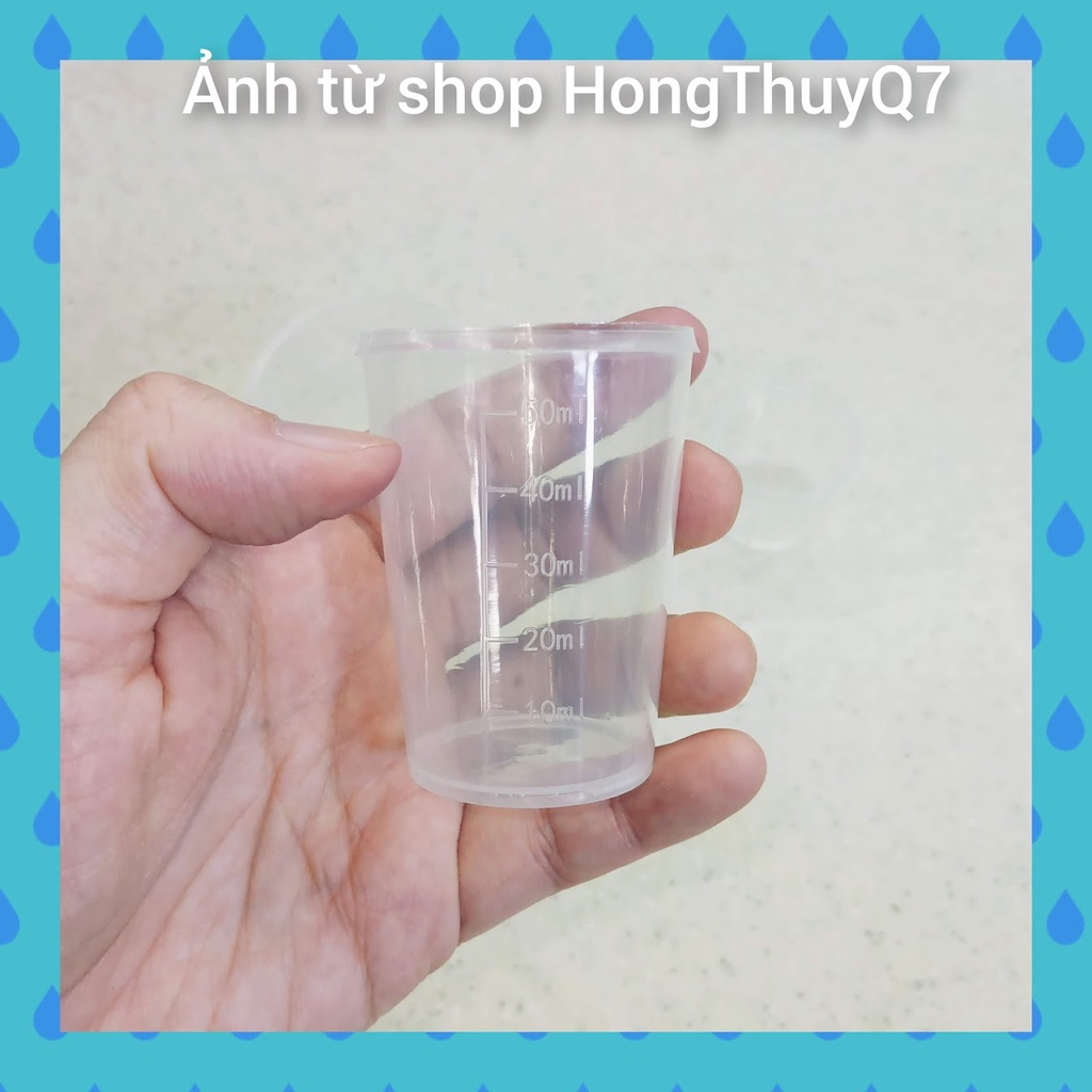 Cốc Đong Đo Lường Nước, Sữa, Chất Lỏng, Bột, Ly 30ml, 50ml, 100ml /3.42/- HongThuyQ7