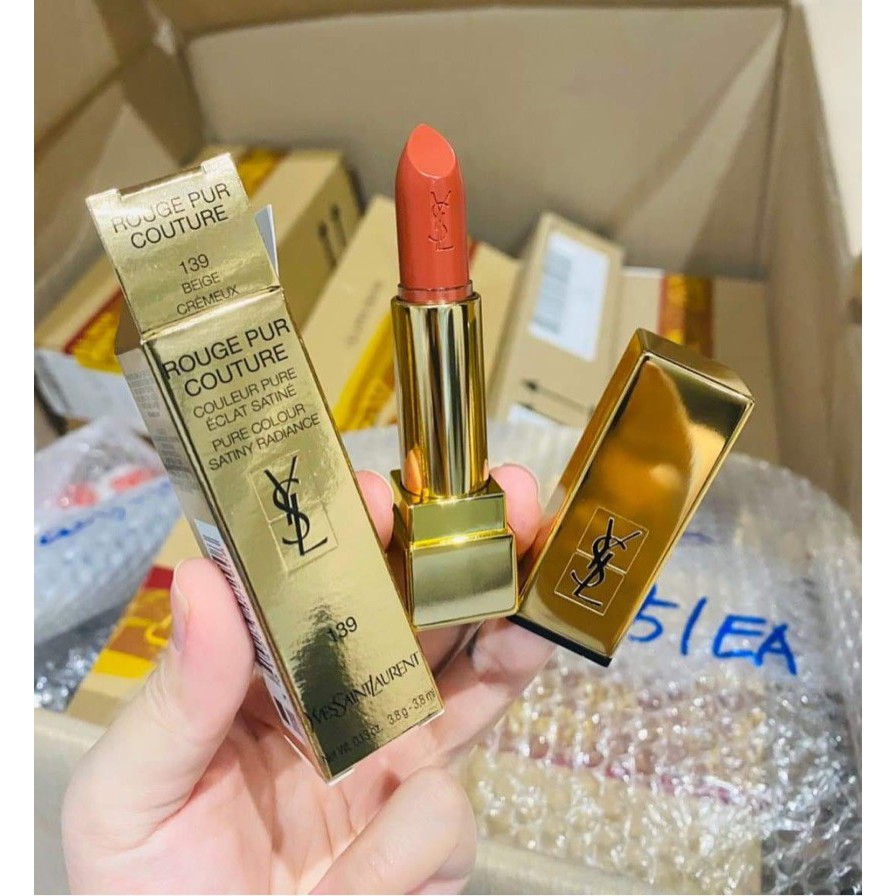 [Chính Hãng - Có Sẵn] Son YSL Rouge Pur Couture Milk Tea BST mới hot nhất màu 139 Beige Cremeux | BigBuy360 - bigbuy360.vn