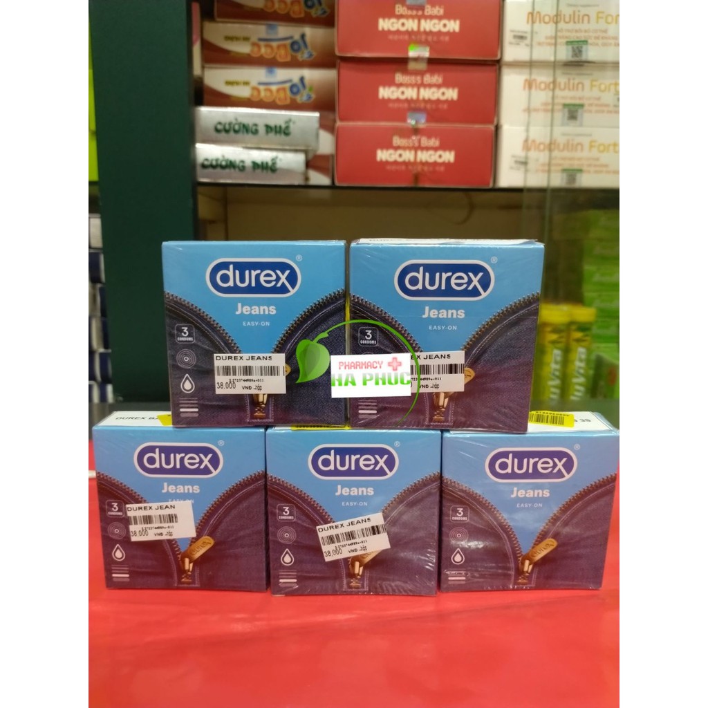 ✅Bao cao su Durex jean ✅Chính hãng