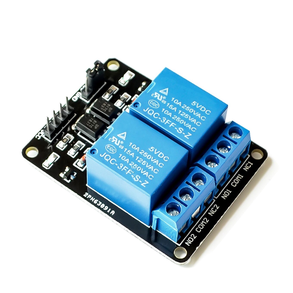 2channel New 2 channel relay module relay expansion board 5V low level