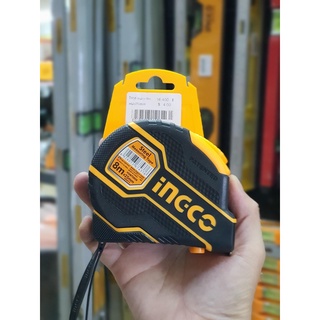 8mét -thước kéo thép nền vàng ingco hsmt0808