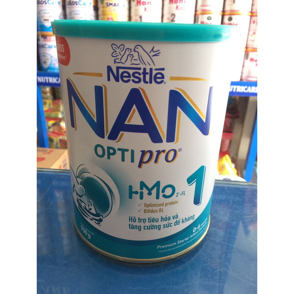 Mẫu mới-Sữa Nan optipro 1HMO (900g).