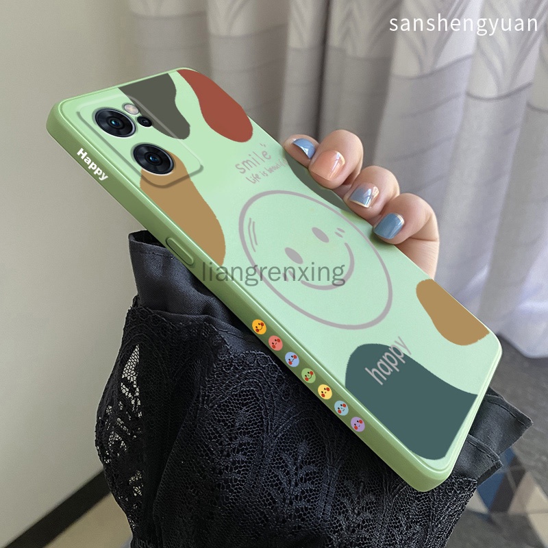 Ốp Điện Thoại Silicon Mềm Trơn Mịn Thiết Kế Thời Trang Dành Cho oppo RENO 7 5G A96 4g a76 4g