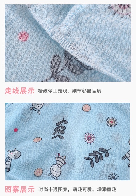 Áo khoác nhẹ, áo chống nắng, hoạ tiết xinh xắn