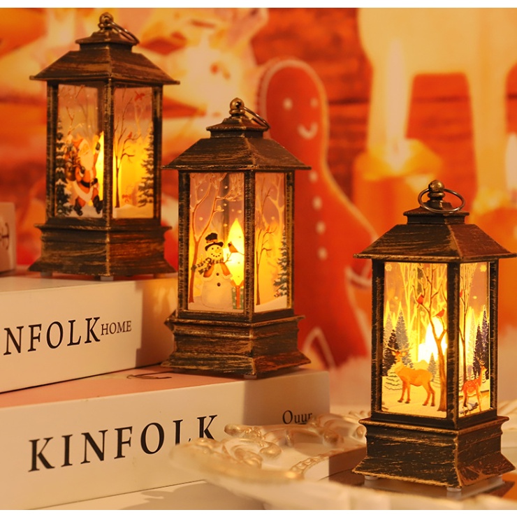 Đèn nến điện tử Treo Trang trí Cây Thông, Trang Trí Noel Giáng Sinh