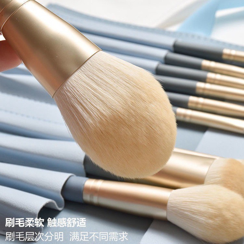 Set 10 cọ trang điểm lông mềm đa năng cao cấp