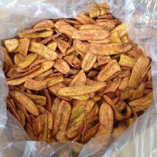 Chuối Sấy Giòn Đăk Lak Có Tẩm Đường Thơm Vàng Giòn Ăn Vặt 500Gr