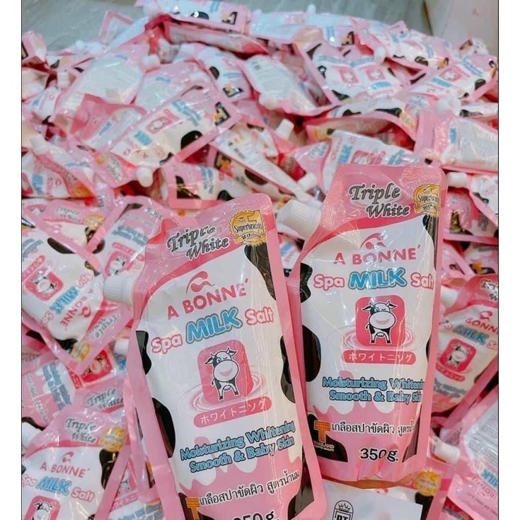 Tẩy da chết muối sữa bò Thái