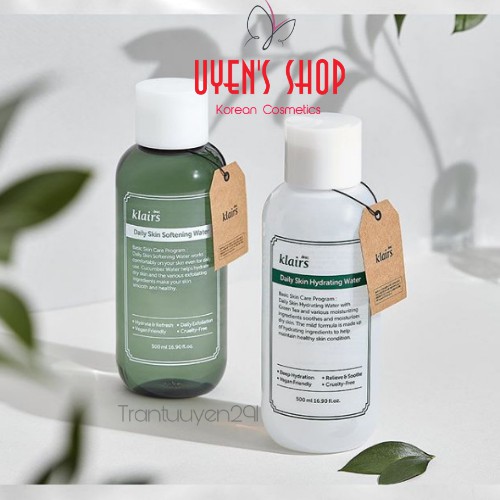 Nước hoa hồng Klairs Daily Skin Hydrating/ Softening Water 500ml | BigBuy360 - bigbuy360.vn