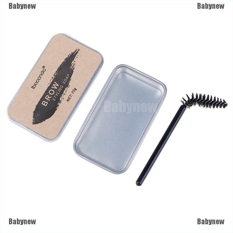 (hàng Mới Về) Sáp Định Hình Lông Mày Lâu Trôi Kèm Cọ | BigBuy360 - bigbuy360.vn