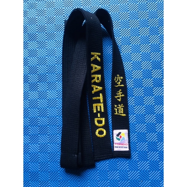 (Free ship ) Đai đen Karate tiêu chuẩn