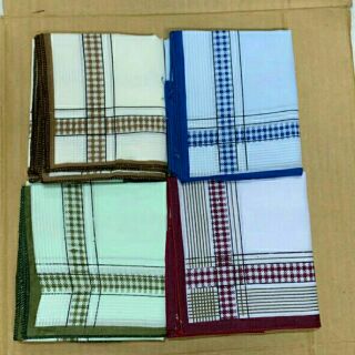 Set 50 khăn mùi xoa nam