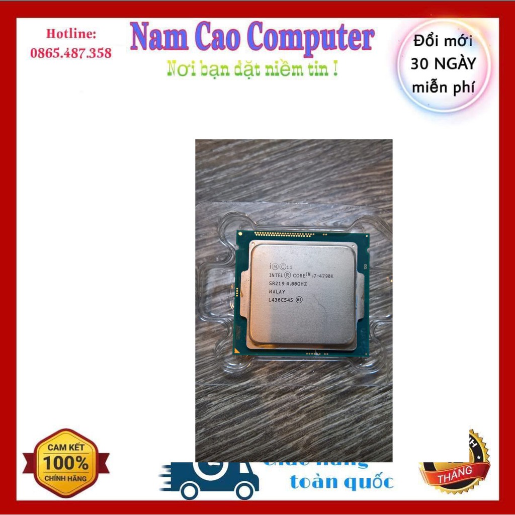 CPU Intel i7 4790K hàng cũ chip i7 4790K socket 1150