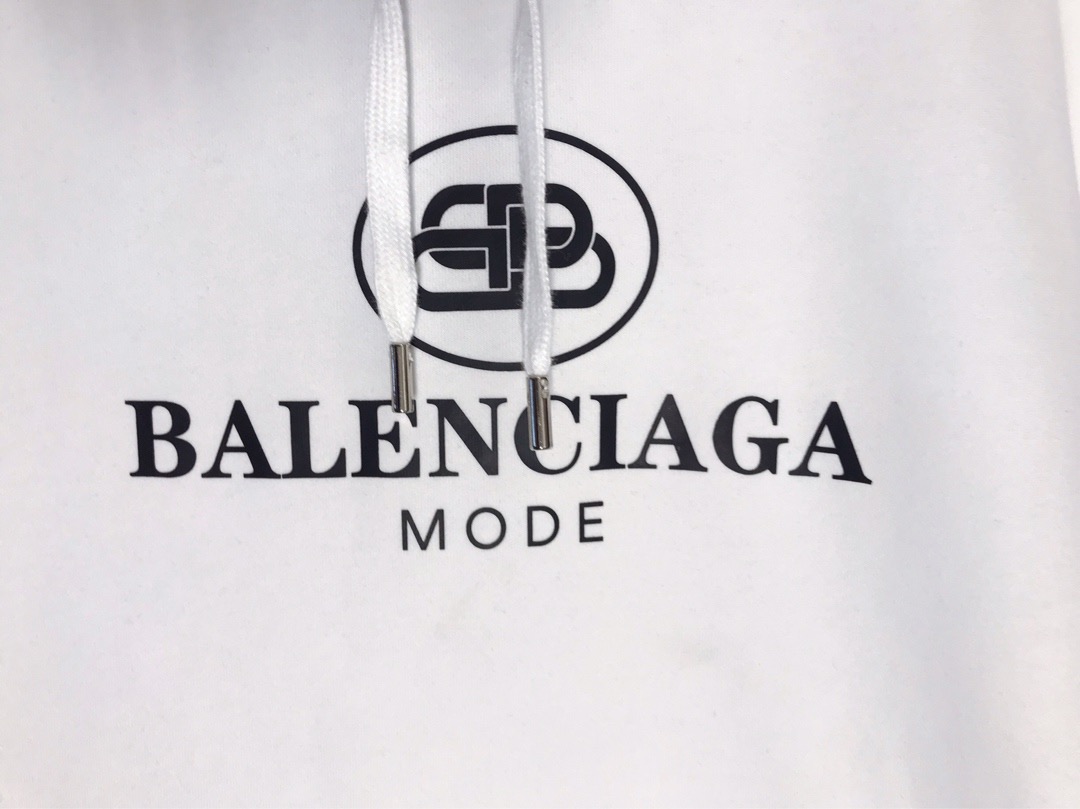 BALENC1AGA Fall-winter 2020 new men's long-sleeved sweater with a cotton logo printed indispensable ball