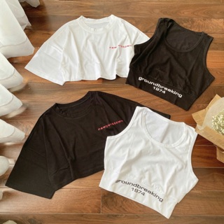 Set Áo Croptop + Áo trong
