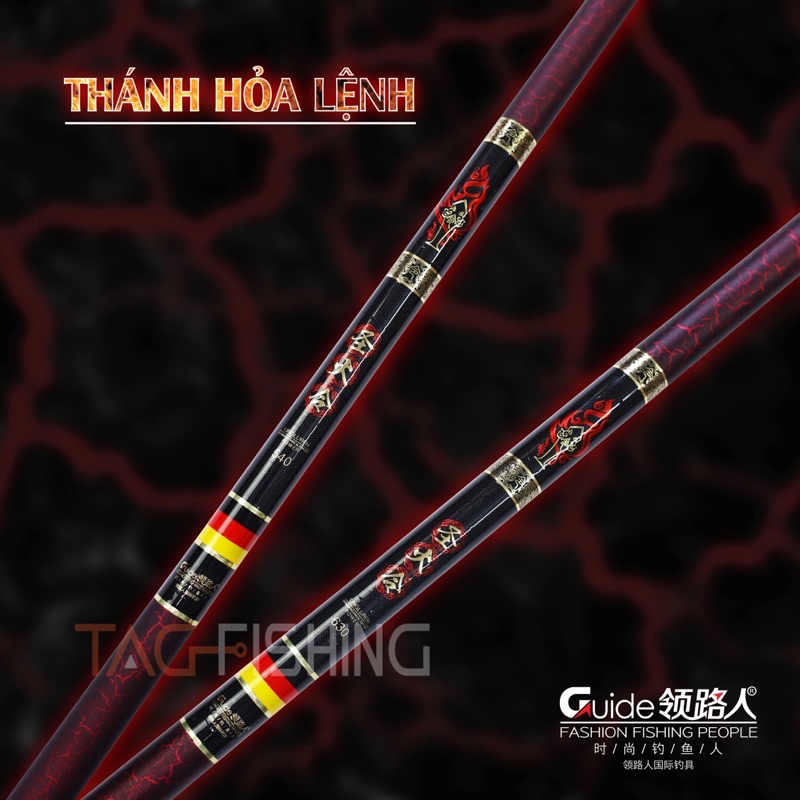 Cần Câu Đài GUIDE Thánh Hoả Lệnh Săn Hàng 5H 28i - Chính Hãng