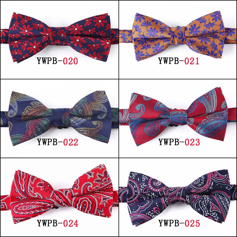 Cà Vạt Nơ Họa Tiết Độc Đáo Chất Lượng Cao 12CM * 6CM