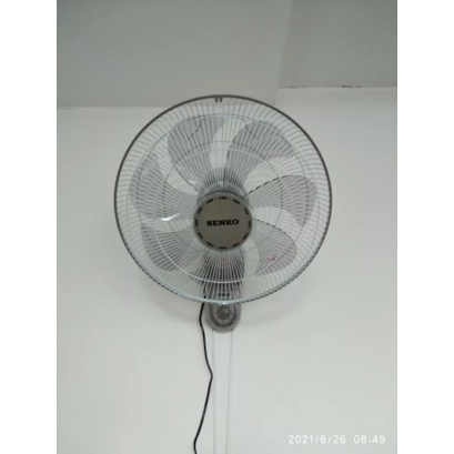 Quạt treo tường Senko TC1620 công suất 65W, 3 tốc độ gió, thiết kế tinh tế - Hàng chính hãng - Bảo hành 2 năm