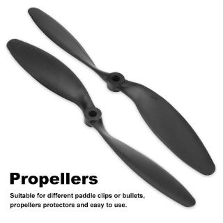 10pcs/set 8060 Propellers Blades Accessories for RC Airplane Quadcopter Black