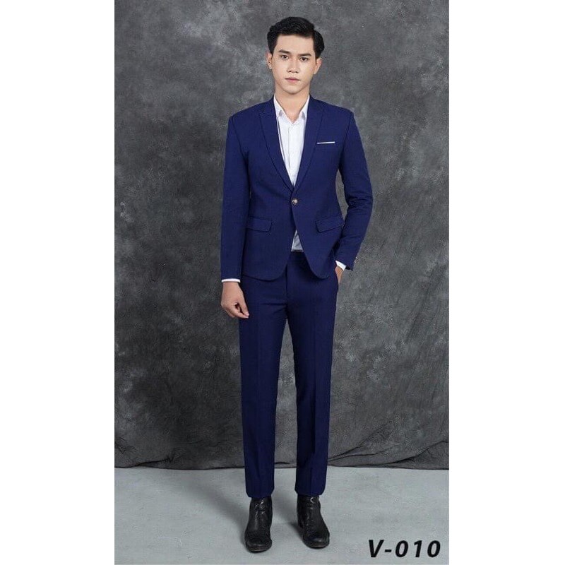 quần tây âu vest màu xanh than cao cấp big size