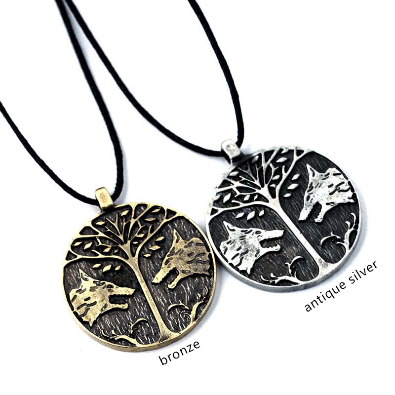 Sale 70% Dây chuyền da mặt sói, 1 x bronze Giá gốc 40,000 đ - 18C15