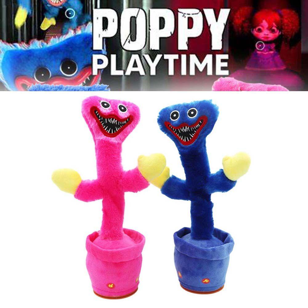 Búp Bê Đồ Chơi Nhồi Bông Hình Cây Xương Rồng Nhảy Múa REBUY1 Mềm Mại Có Nhạc Dành Cho Trẻ