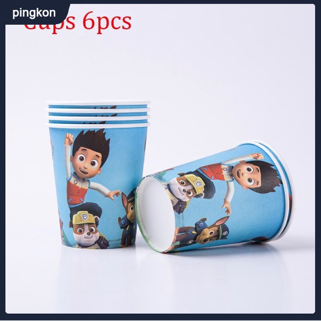Mô Hình Đồ Chơi Chú Chó Cứu Hộ Hoạt Hình Paw Patrol Trang Trí Tiệc Sinh Nhật Cho Bé